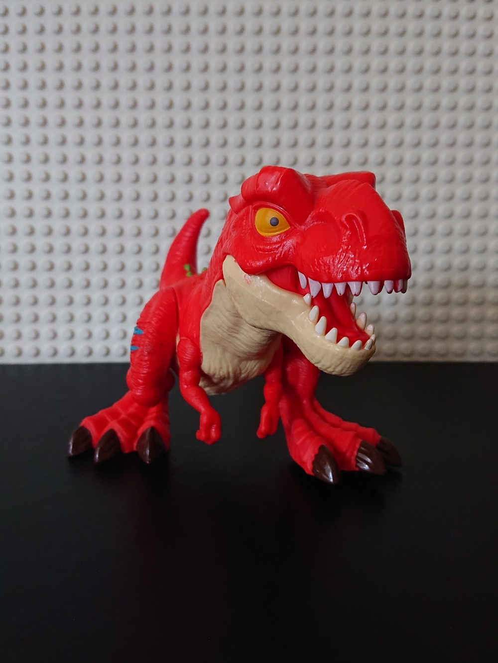Zuru Dino Dinosaur - Tyrannosaurus Rex T-Rex 4" Action Figure - Red Orange